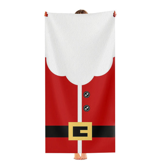 Santa Clause Outfit Ultra-Soft Luxury Bathroom Towels