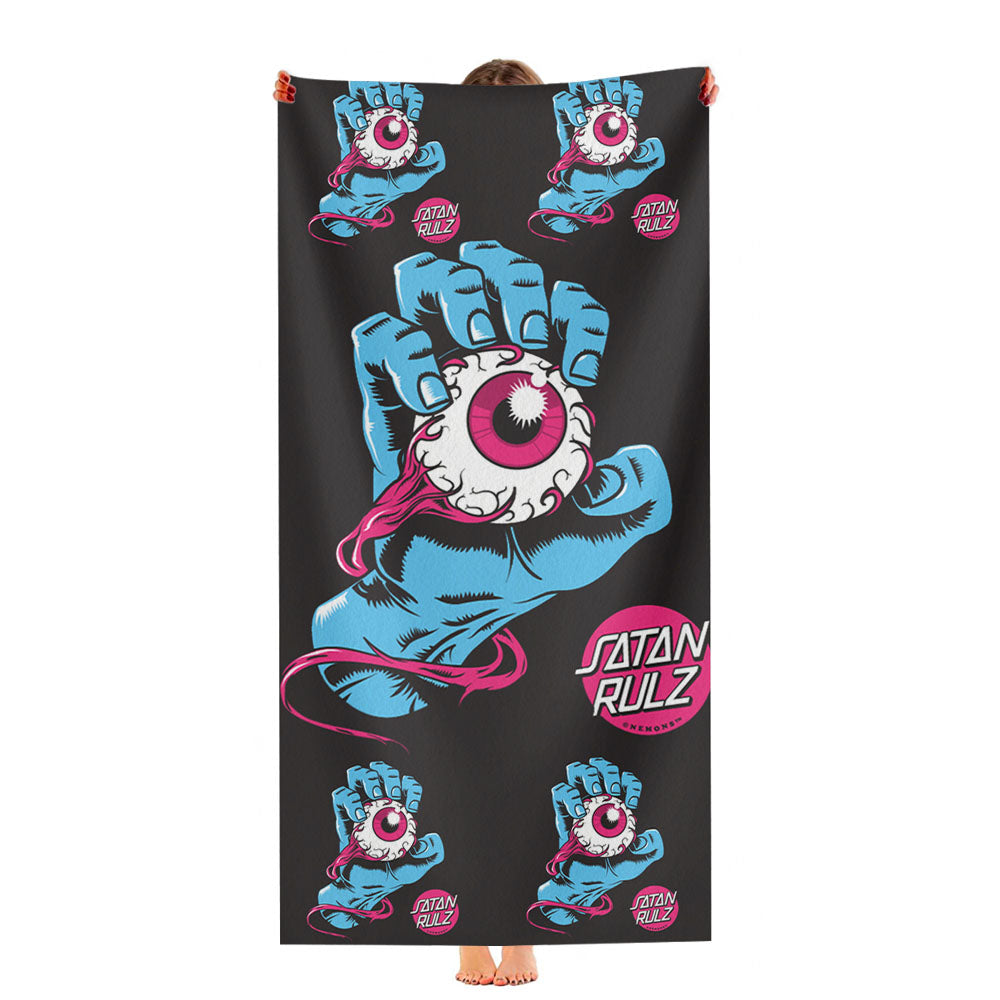 Santa Rulz Eye Pattern Ultra-Soft Luxury Bathroom Towels