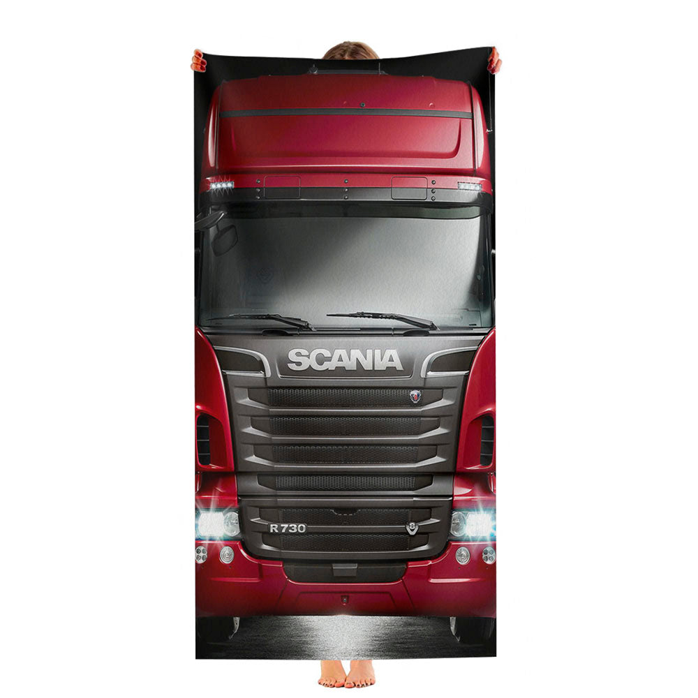Scania Truck Ultra-Soft Luxury Bathroom Towels