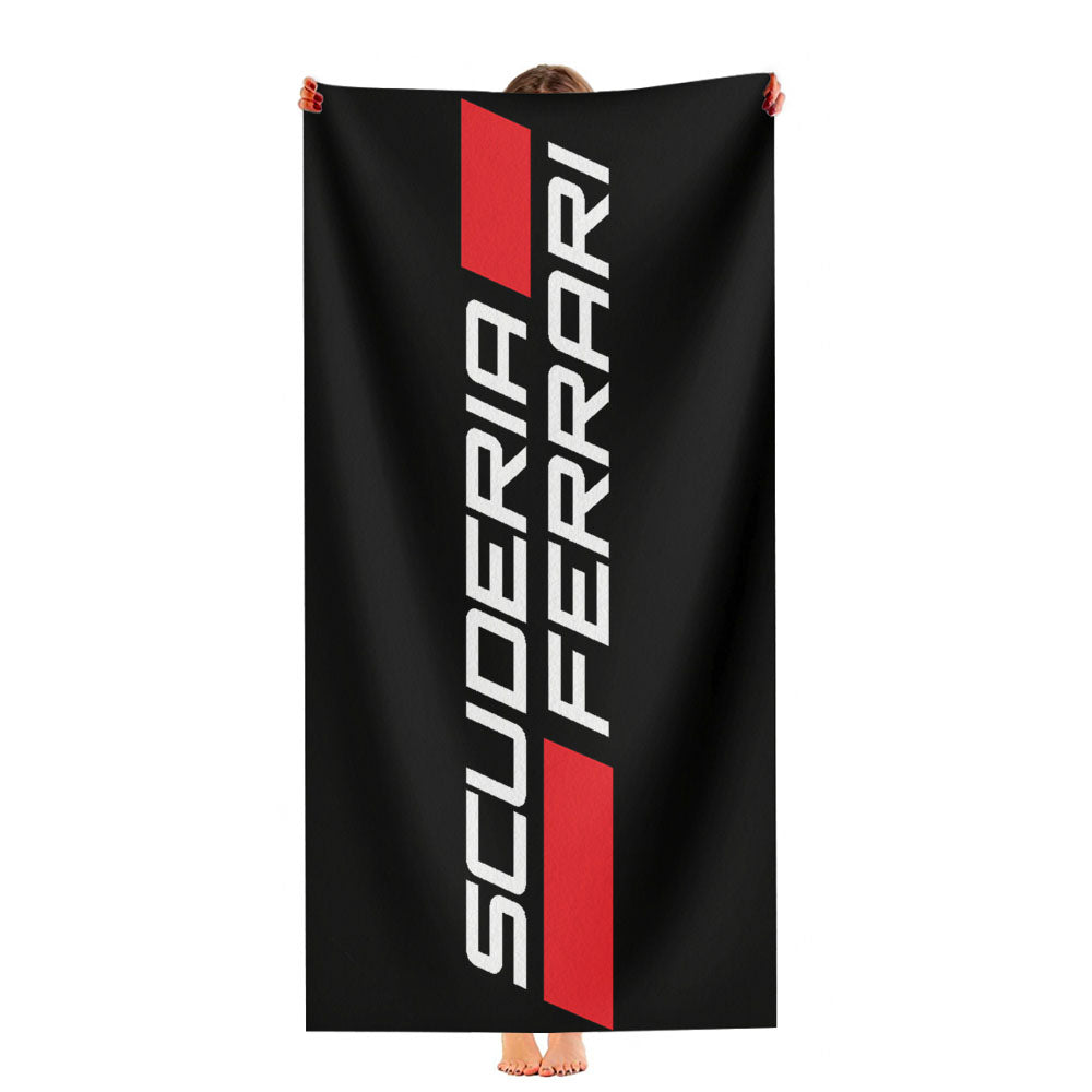 Scuderia Ferrari Ultra-Soft Luxury Bathroom Towels