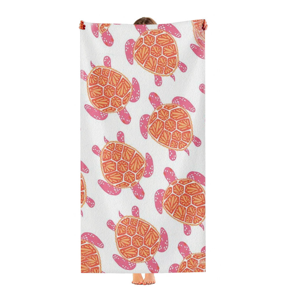Sea Turtles Ultra-Soft Luxury Bathroom Towels