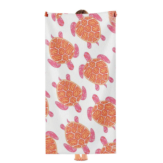 Sea Turtles Ultra-Soft Luxury Bathroom Towels