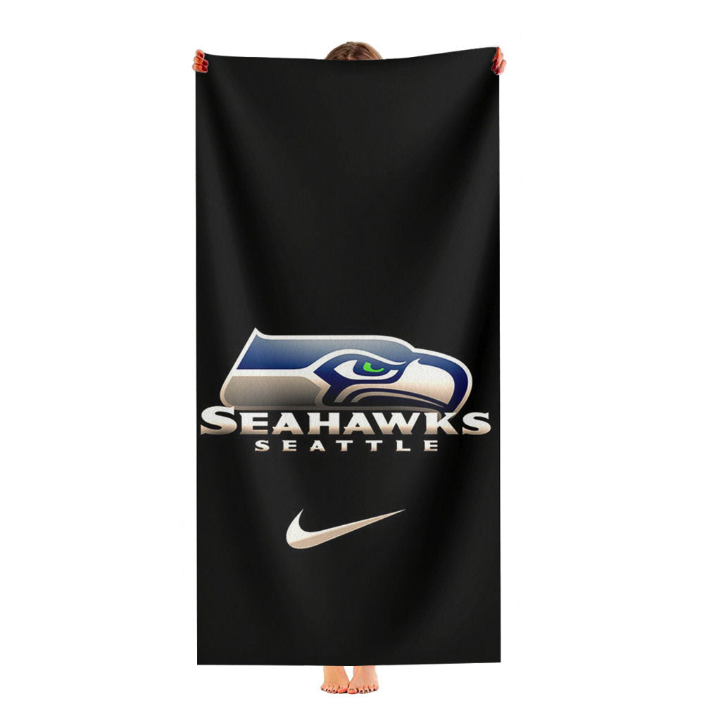 Seattle Seahawks Nfl New Ultra-Soft Luxury Bathroom Towels