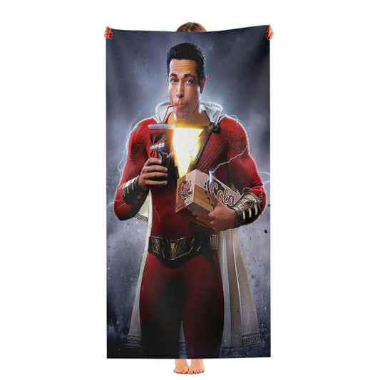 Shazam Drink Coca-Cola Ultra-Soft Luxury Bathroom Towels