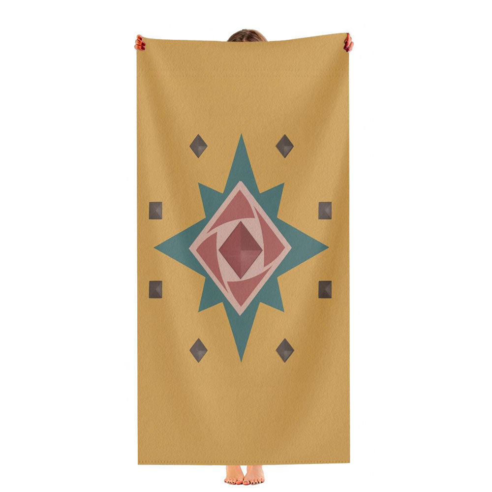 Shield Flag Of Rosas Kingdom Ultra-Soft Luxury Bathroom Towels