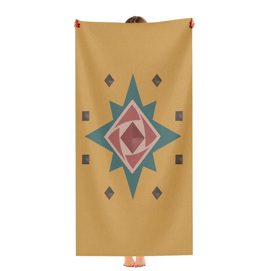 Shield Flag Of Rosas Kingdom Ultra-Soft Luxury Bathroom Towels
