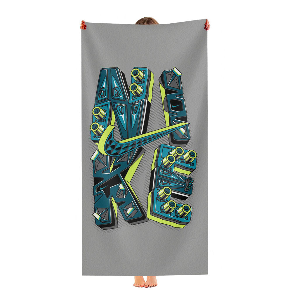Sneaker Hypebeast Nike Typog Ultra-Soft Luxury Bathroom Towels