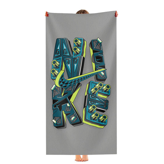 Sneaker Hypebeast Nike Typog Ultra-Soft Luxury Bathroom Towels