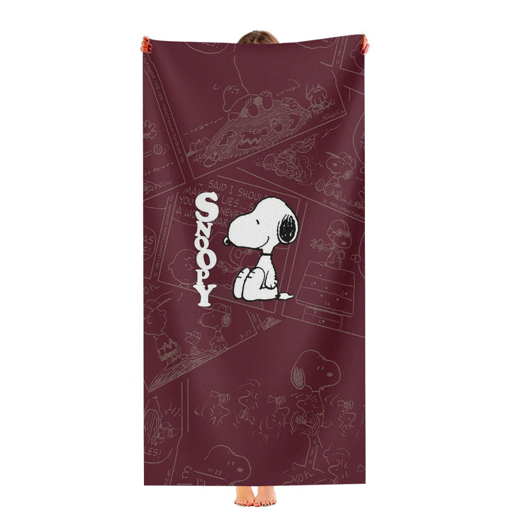 Snoopy Peanuts Ultra-Soft Luxury Bathroom Towels