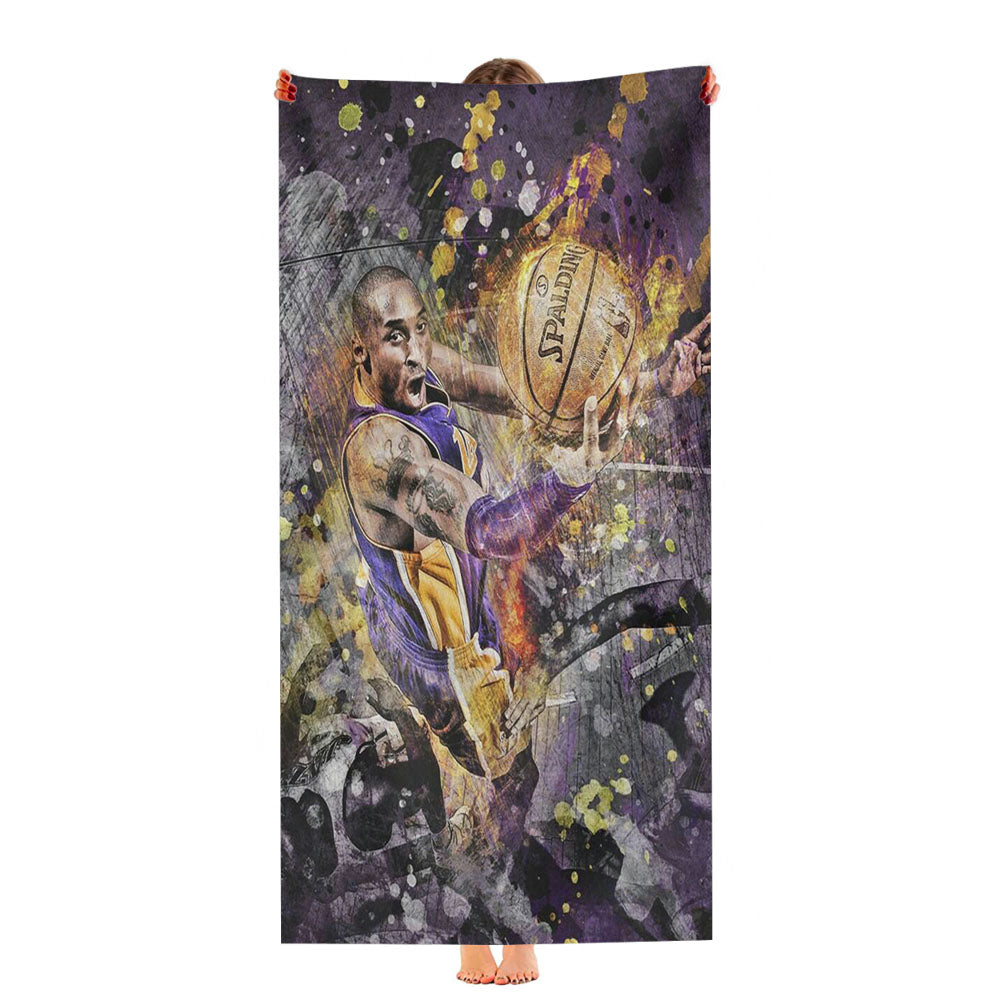 Spalding Kobe Bryant Ultra-Soft Luxury Bathroom Towels
