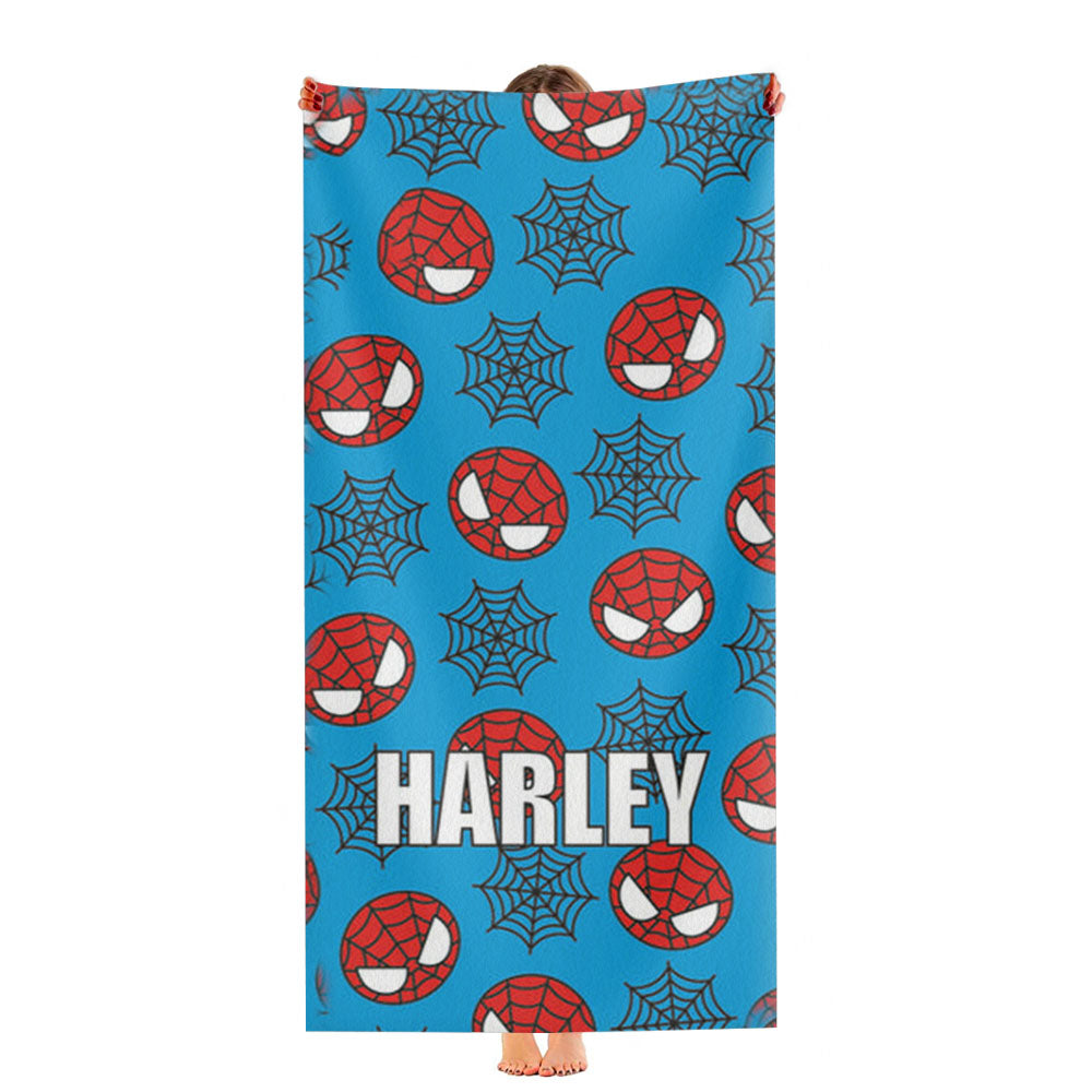 Spiderman And Webs Ultra-Soft Luxury Bathroom Towels