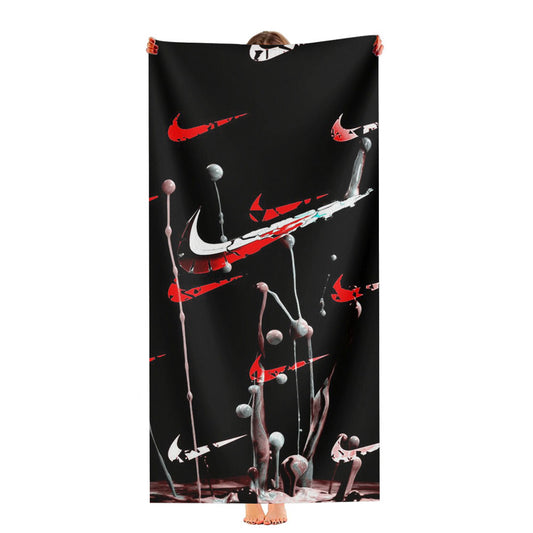 Splash Nike Splatter On Ultra-Soft Luxury Bathroom Towels