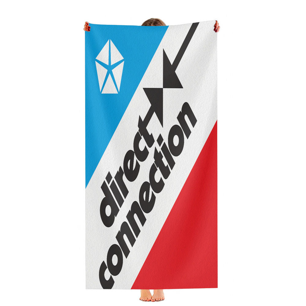 Sport Car Racing Mopar Ultra-Soft Luxury Bathroom Towels