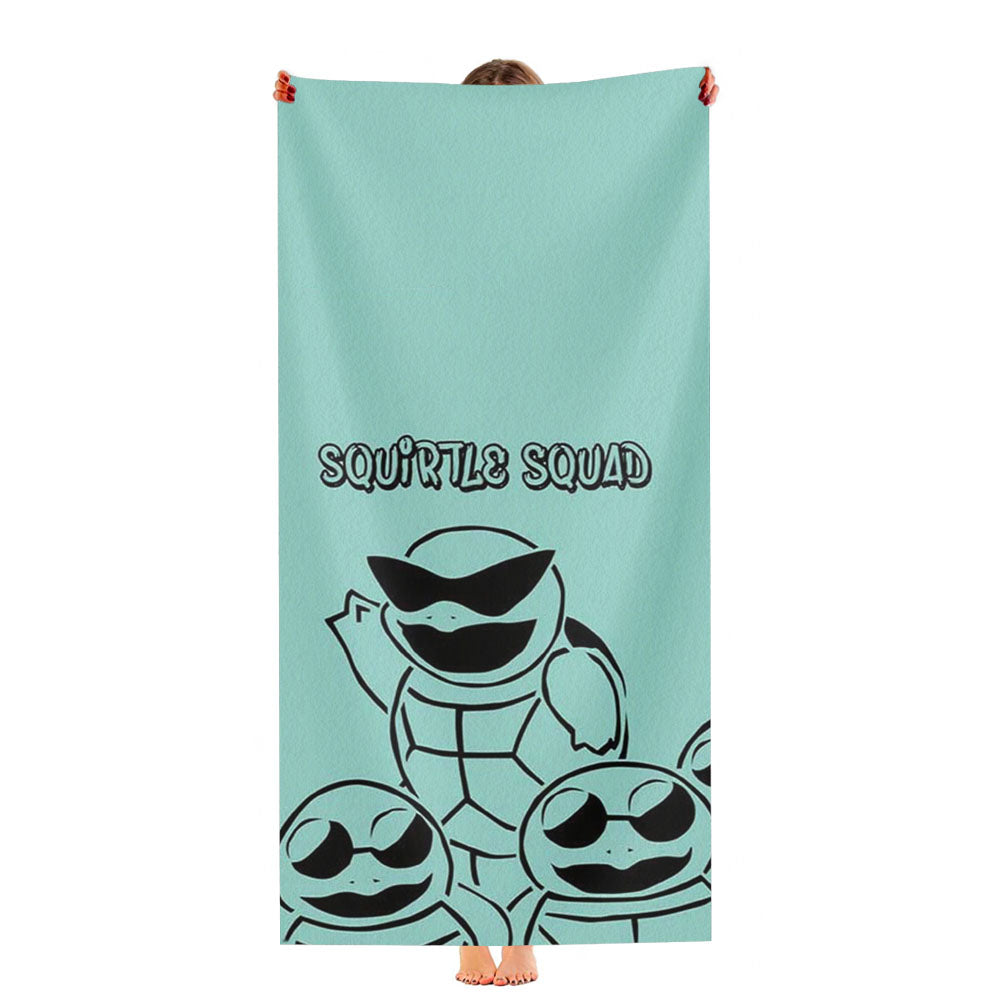 Squirtle Squad Ultra-Soft Luxury Bathroom Towels