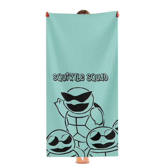 Squirtle Squad Ultra-Soft Luxury Bathroom Towels
