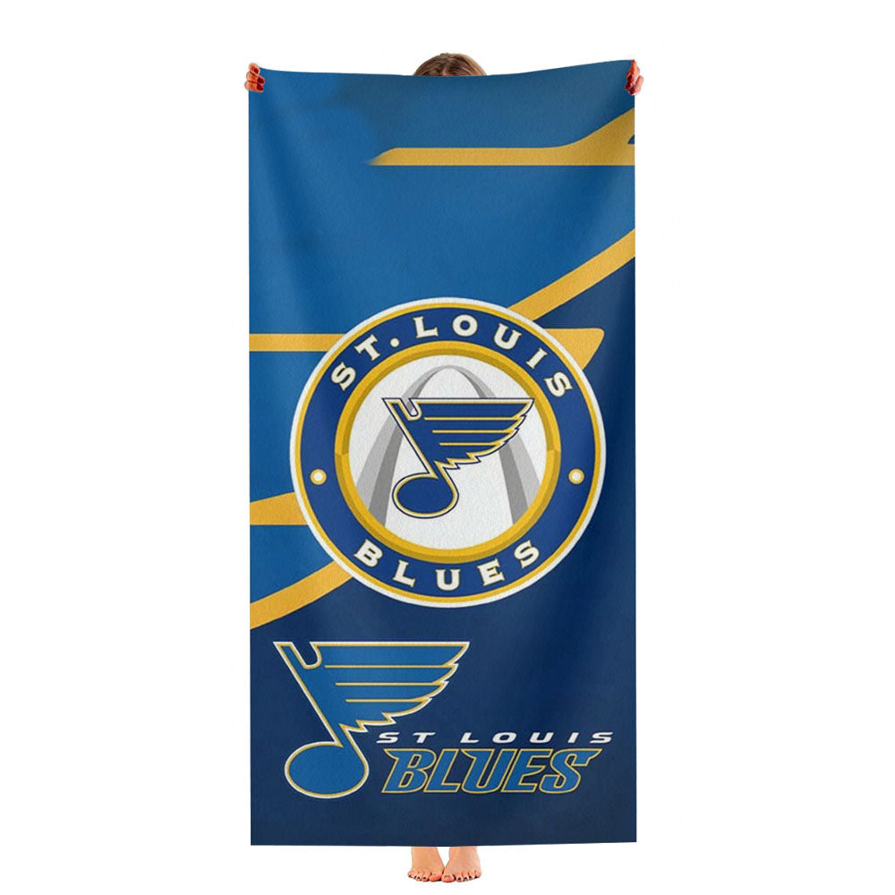 St Louis Blues Ultra-Soft Luxury Bathroom Towels