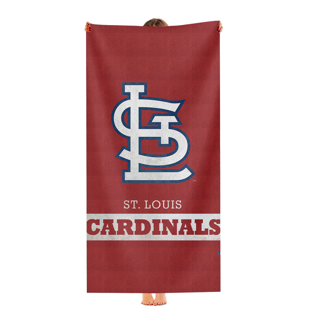 St Louis Cardinals Logo Ultra-Soft Luxury Bathroom Towels