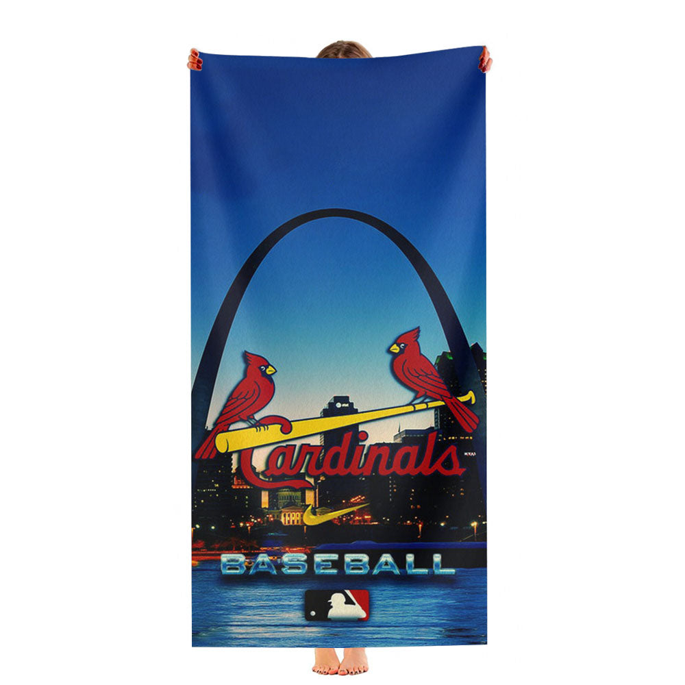 St Louis Cardinals Mlb Baseball Ultra-Soft Luxury Bathroom Towels