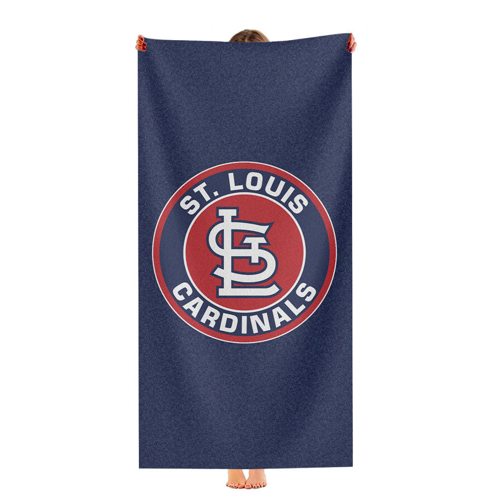 St Louis Cardinals Roundel Area Rug Ultra-Soft Luxury Bathroom Towels