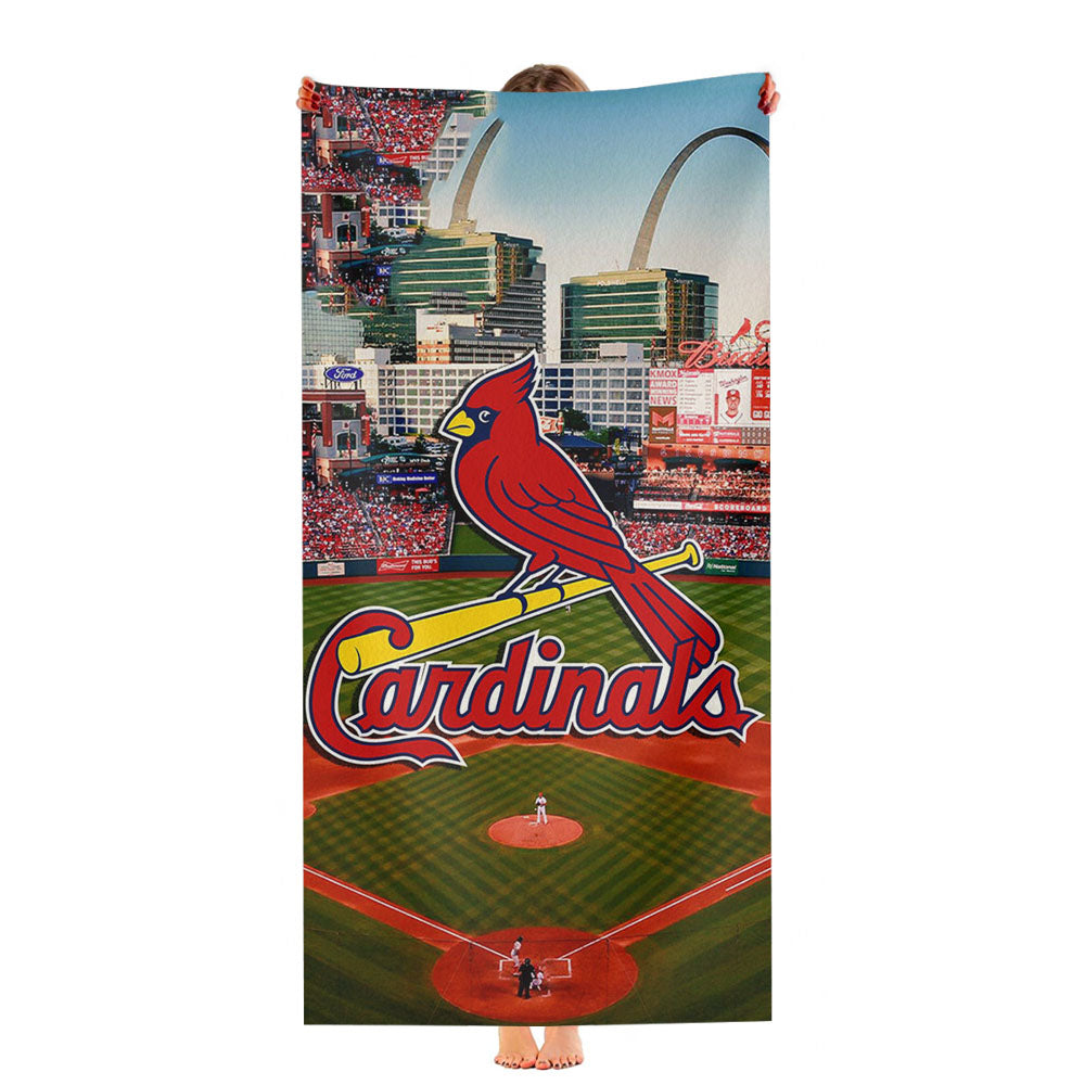 St Louis Cardinals Stadium Ultra-Soft Luxury Bathroom Towels