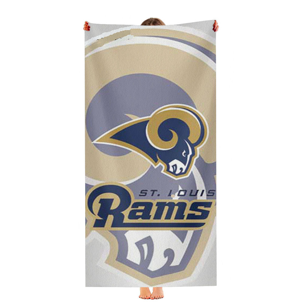 St Louis Rams Fade Ultra-Soft Luxury Bathroom Towels