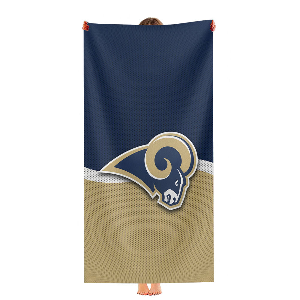 St Louis Rams Logo Jersey Ultra-Soft Luxury Bathroom Towels
