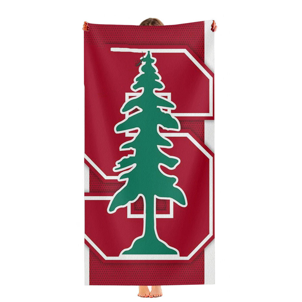 Stanford University Symbol Ultra-Soft Luxury Bathroom Towels
