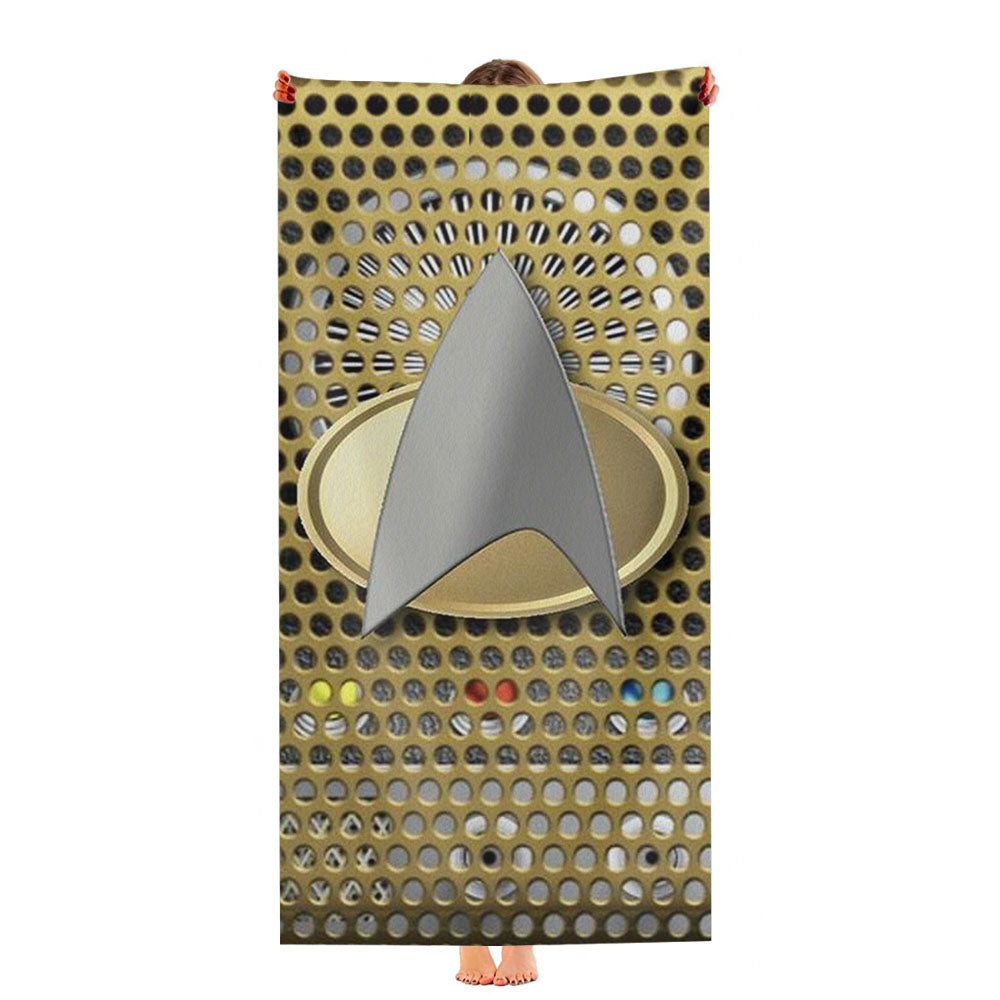 Star Trek Communicator Symbol Ultra-Soft Luxury Bathroom Towels
