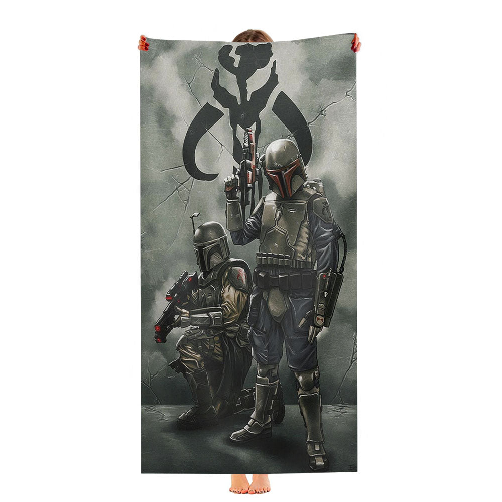 Star Wars Boba Fett 3 Ultra-Soft Luxury Bathroom Towels