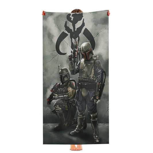 Star Wars Boba Fett 3 Ultra-Soft Luxury Bathroom Towels