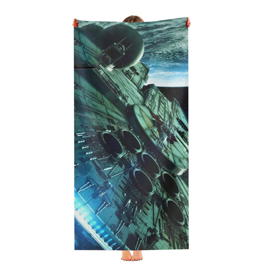 Star Wars Spaceship Planet Ultra-Soft Luxury Bathroom Towels
