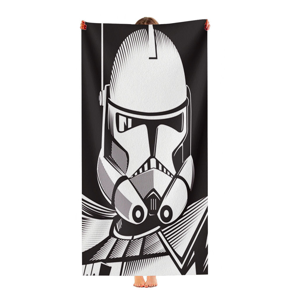 Star Wars Stormtrooper Vector Ultra-Soft Luxury Bathroom Towels