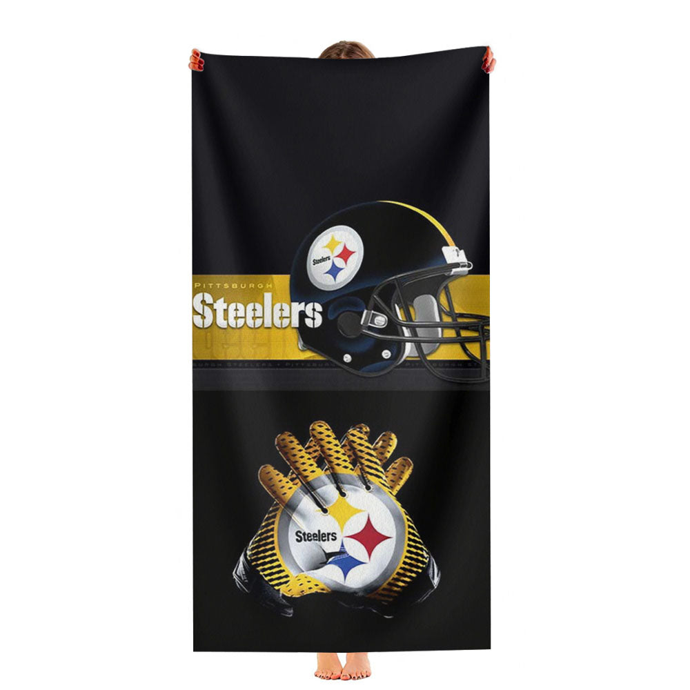 Steelers Pittsburgh Ultra-Soft Luxury Bathroom Towels