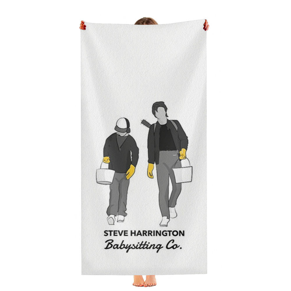 Steve Harrington Babysitting Co Ultra-Soft Luxury Bathroom Towels
