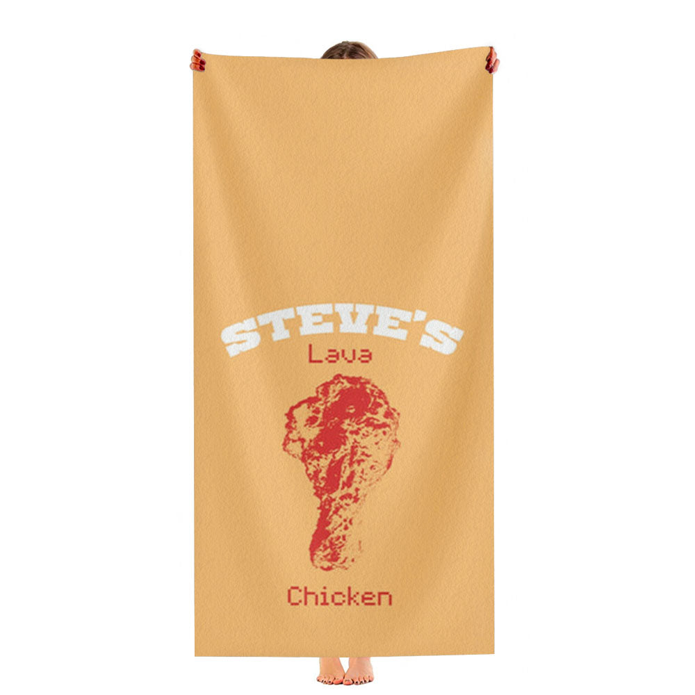 Steve'S Lava Chicken Ultra-Soft Luxury Bathroom Towels
