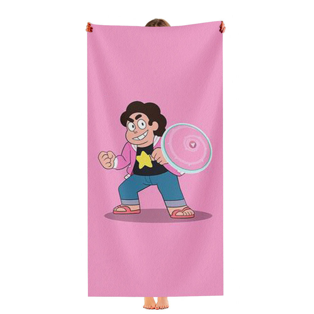 Steven Universe Cute Shield Ultra-Soft Luxury Bathroom Towels