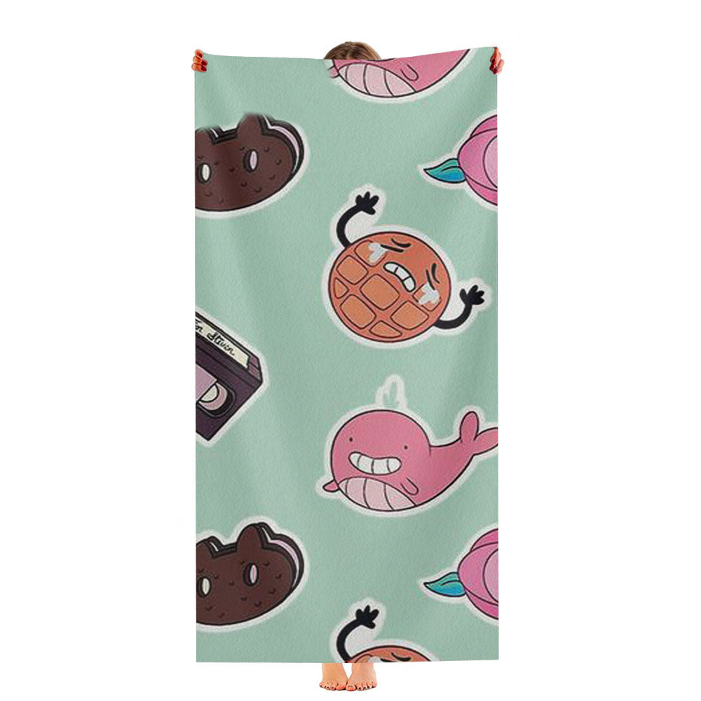 Steven Universe Pattern Ultra-Soft Luxury Bathroom Towels