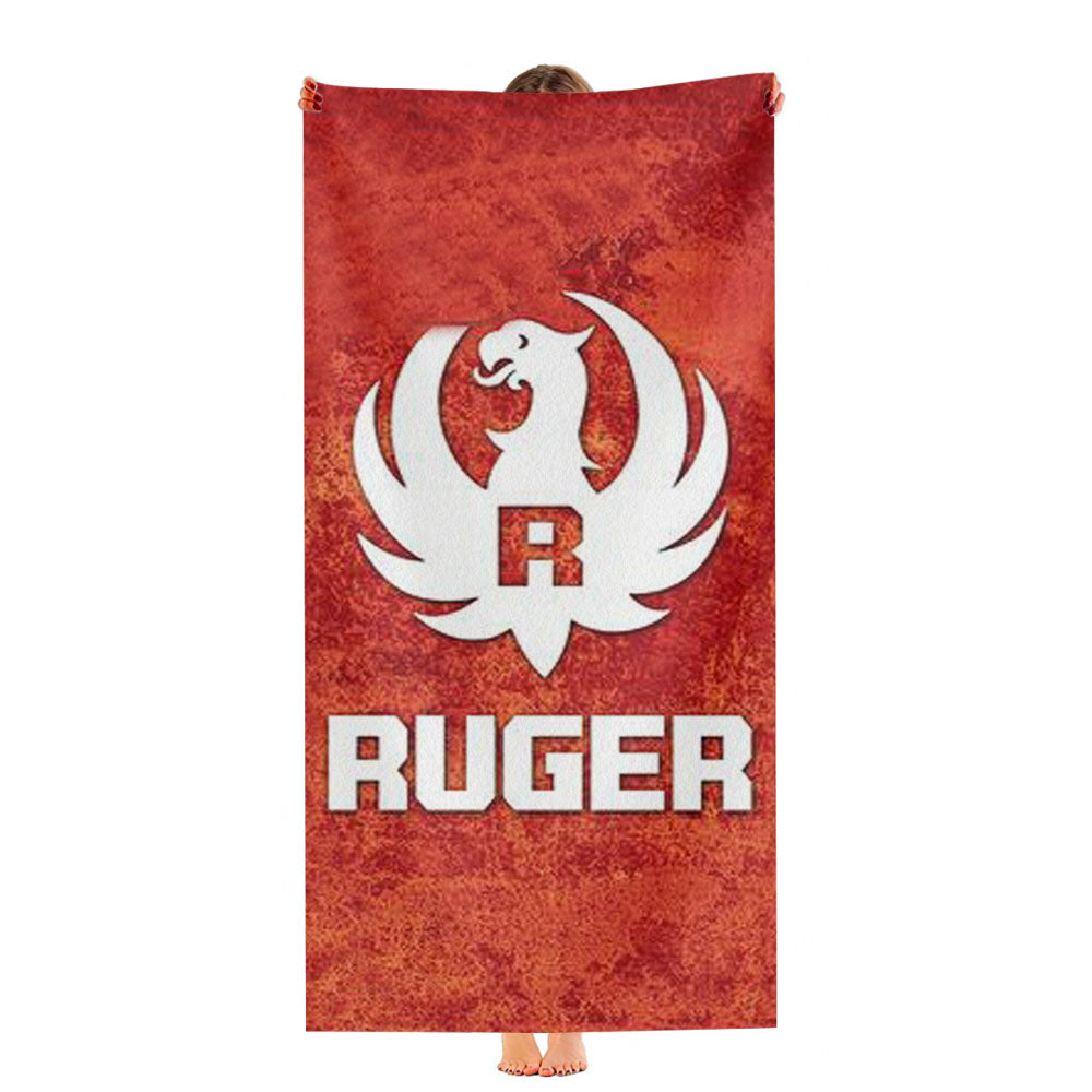 Sturm Ruger Firearms Rusty Red Ultra-Soft Luxury Bathroom Towels