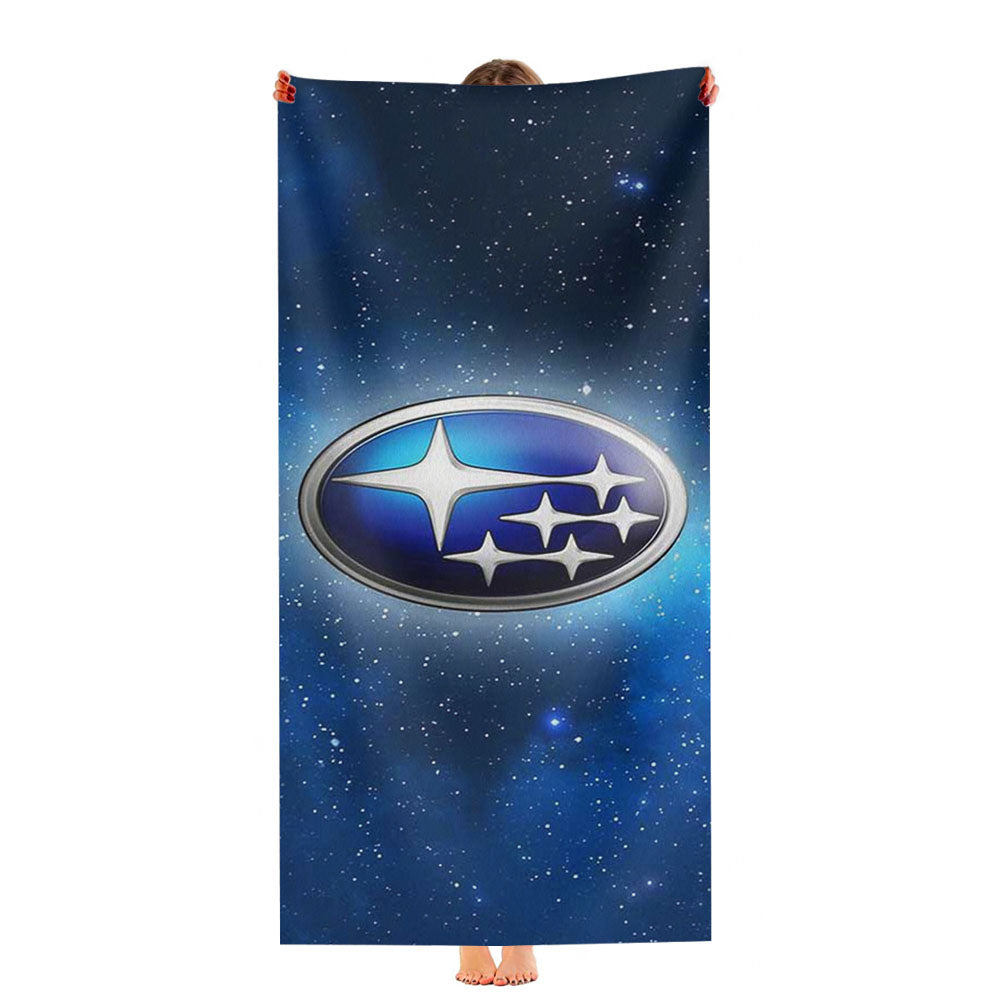 Subaru Logo Ultra-Soft Luxury Bathroom Towels