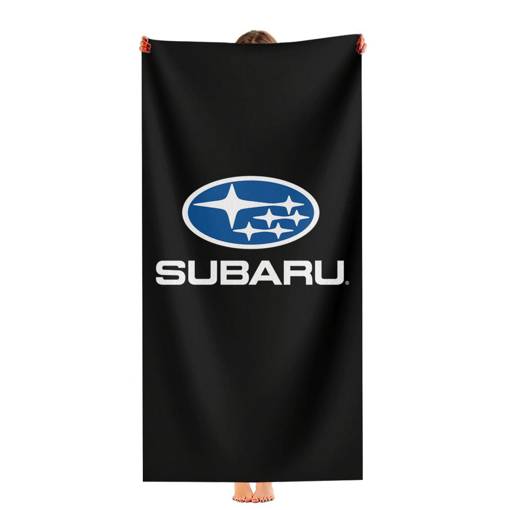 Subaru Logo Vector Ultra-Soft Luxury Bathroom Towels