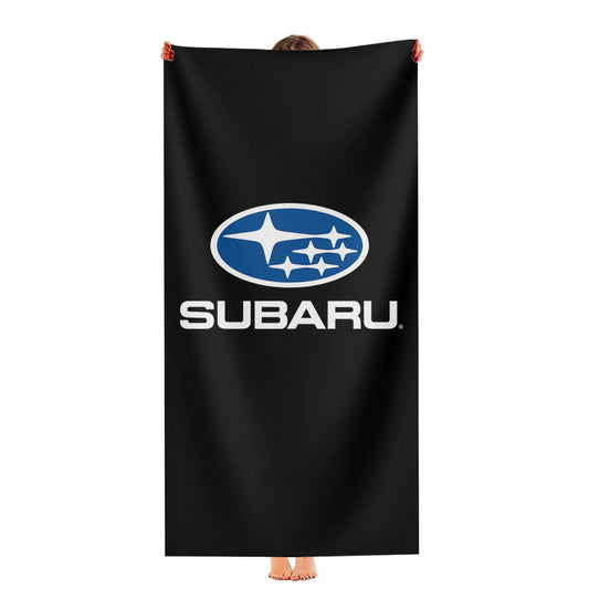 Subaru Logo Vector Ultra-Soft Luxury Bathroom Towels