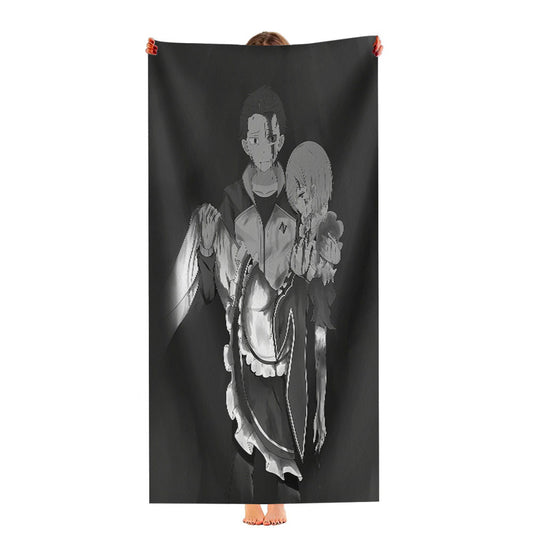 Subaru Natsuki - Rem Re Zero Ultra-Soft Luxury Bathroom Towels