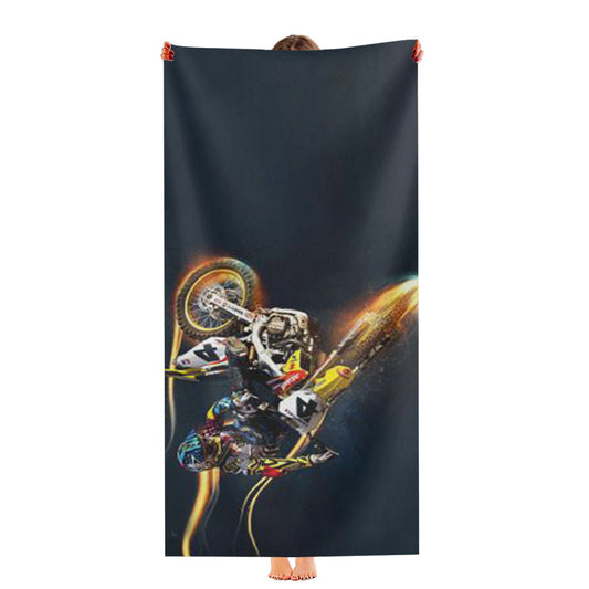 Suzuki Motocross Ultra-Soft Luxury Bathroom Towels