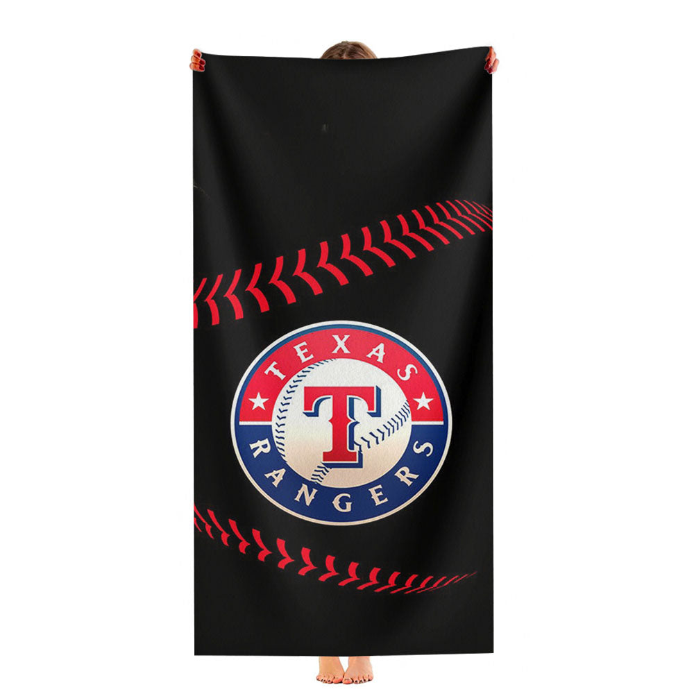 Texas Rangers Mlb 3 Ultra-Soft Luxury Bathroom Towels