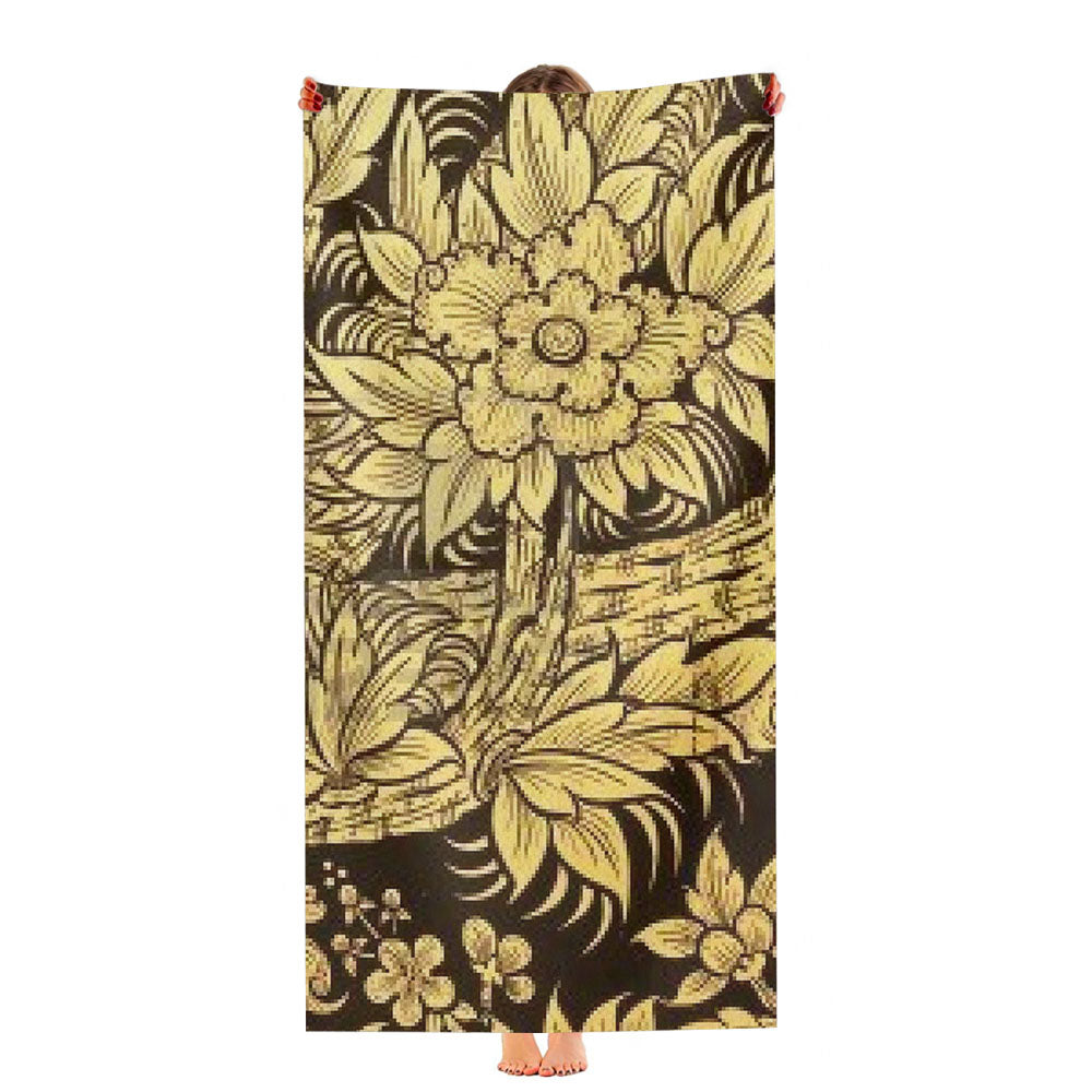 Thai Traditional Pattern Ultra-Soft Luxury Bathroom Towels