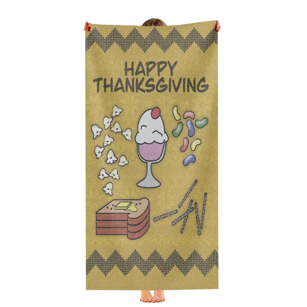 Thanksgiving Ultra-Soft Luxury Bathroom Towels