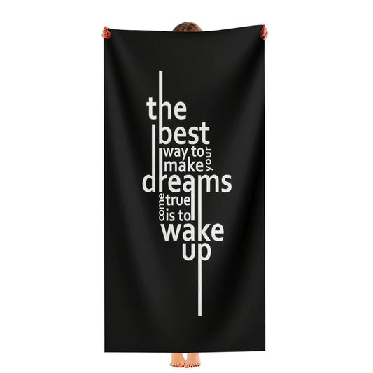 The Best Way To Make Dreams Wake Up Ultra-Soft Luxury Bathroom Towels