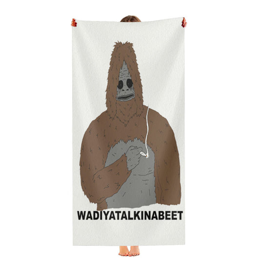 The Big Lez Show Sassy The Sasquatch Ultra-Soft Luxury Bathroom Towels