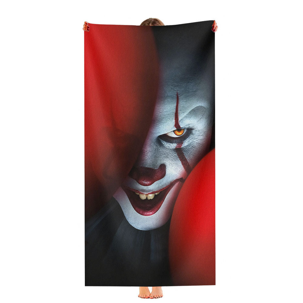 The Clown Pennywise It Chapter Two 2019 Ultra-Soft Luxury Bathroom Towels