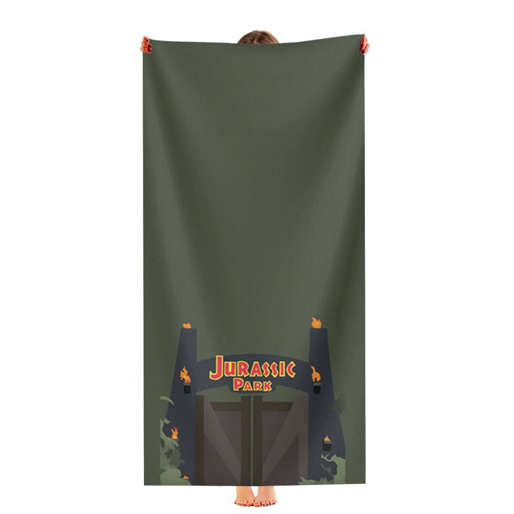 The Gate - Dinosaur Park Ultra-Soft Luxury Bathroom Towels